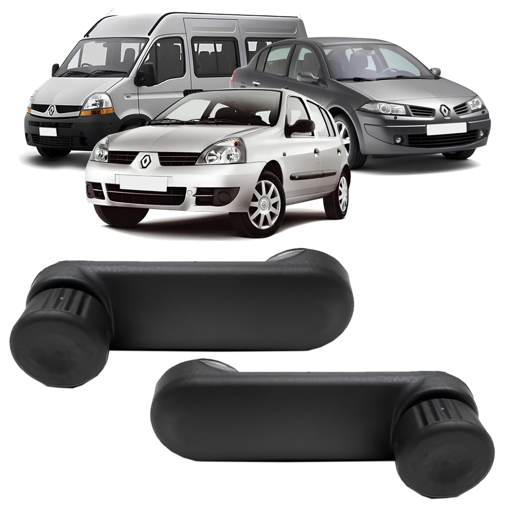 Par Manivela Vidro Master 2002 a 2013 Clio 99 a 2012 Mégane 97 a 2012 Sem Lado