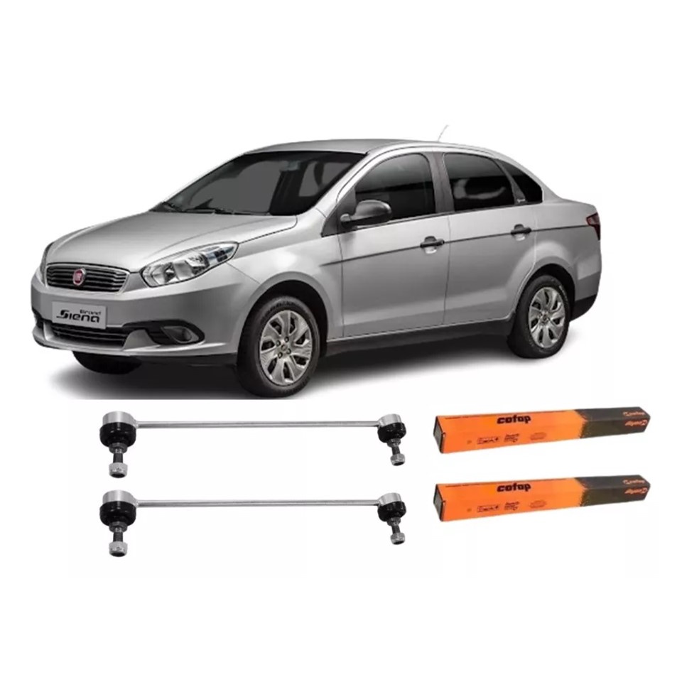 Par de Bieleta Fiat Fiorino Grand Siena Mobi Palio Uno em Oferta na Shopee