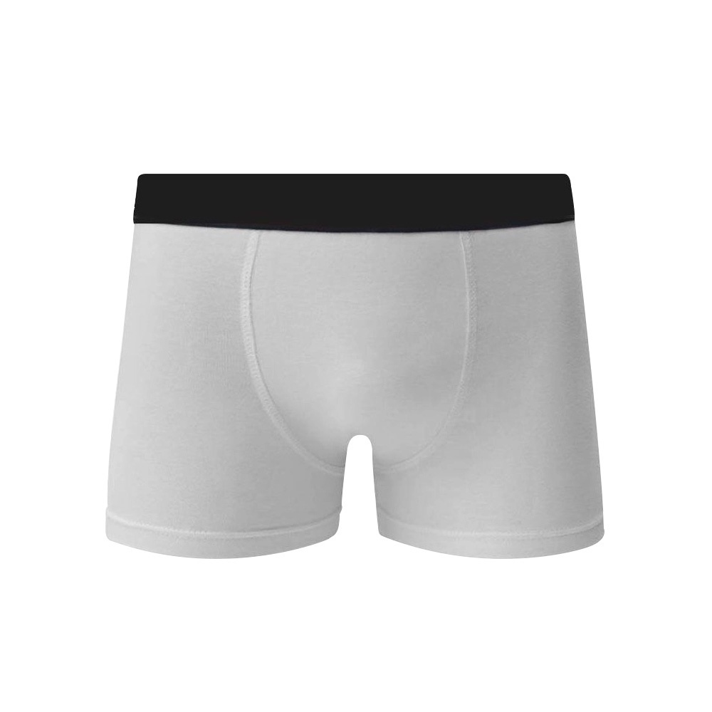 Kit 5 Cuecas Boxer Algodão c/ Poliéster C5 + 3 Pares de Meias