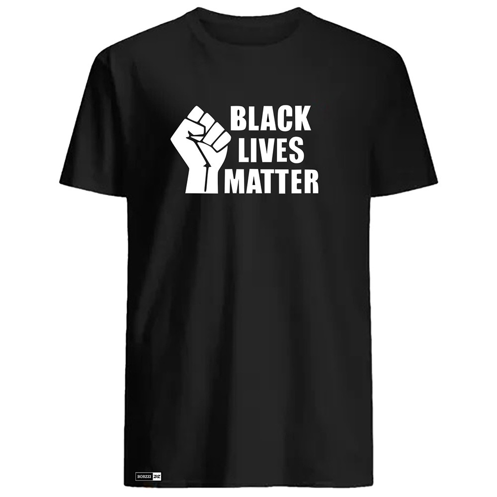 Camiseta Camisa Black Lives Matter - Vidas Negras Importam 100% Algodão