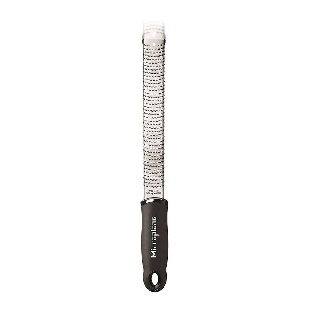 Ralador Zester em Aço Inox Classic Microplane Preto - Home & Living