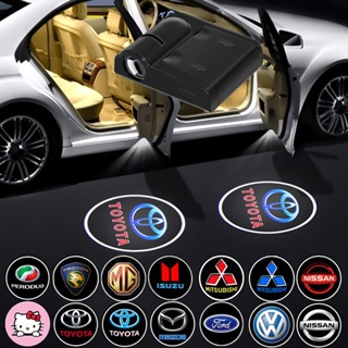 Luzes De Boas Vindas Universal Car Carro Led Light Sem Fio Logotipo Da Porta Do Shadow Projector Tribunesy Step Lights Emblem Kit Lâmpadas (1 Pc) em Oferta na Shopee