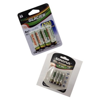 2 kits de 4 Pilhas Pilha Recarregável AAA 2700 , AA 4700, No Blister Ideal Para Varios Aparelho recarregavel