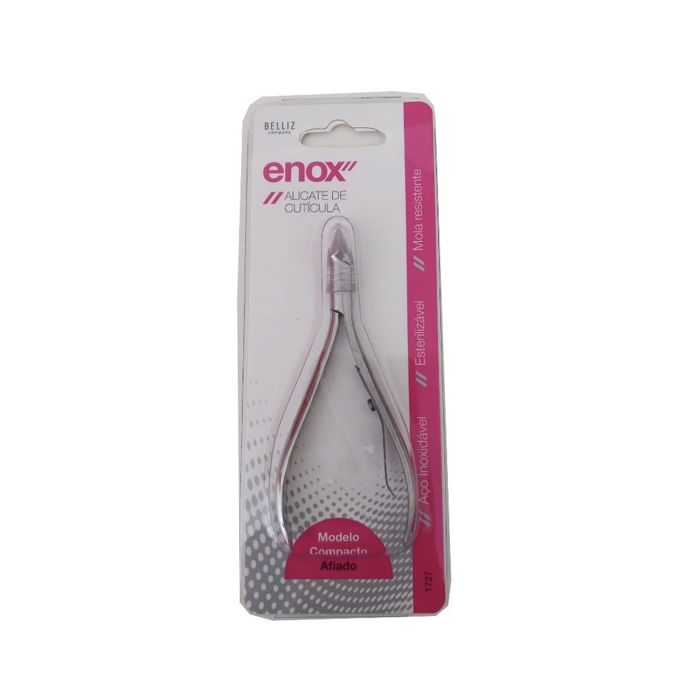 Alicate Cutícula Enox Compacto em Oferta na Shopee