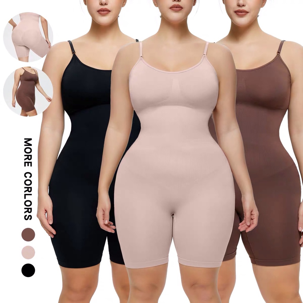 Body Macaquinho Cinta Modeladora Bermuda Modela Bumbum em Oferta na Shopee