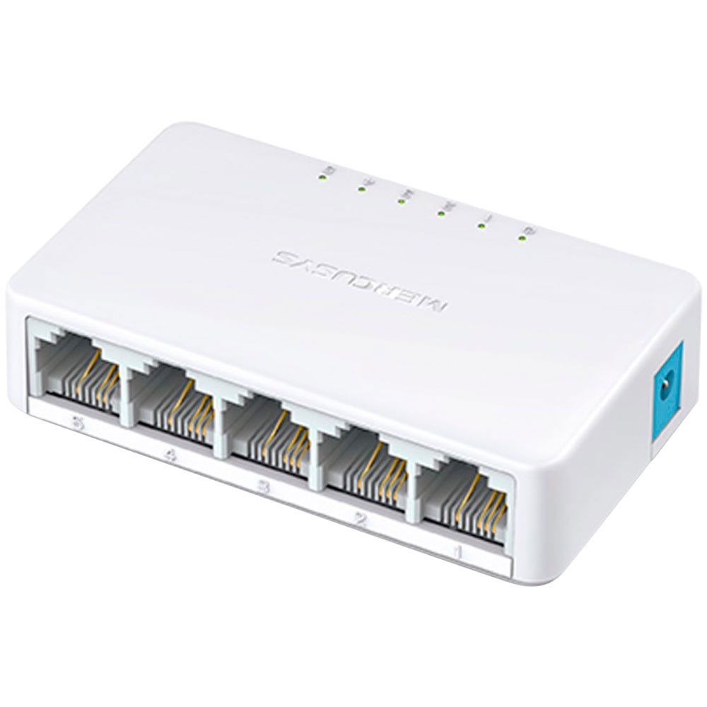 Switch Mercusys MS105 100Mbps 5 Portas em Oferta na Shopee