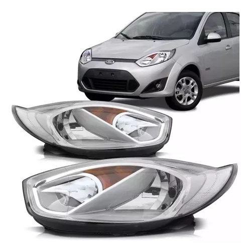 Farol Fiesta Rocam 2011 2012 2013 2014 Foco Duplo Cromado