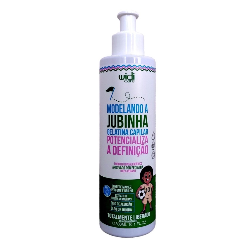 Modelando A Jubinha Gelatina Capilar Widi Care 300ml