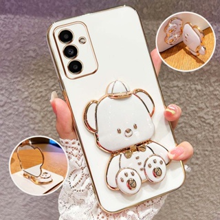 Capa De Telefone À Prova De Choque Para Samsung Galaxy A17 A25 M14 M23 F23 M34 F34 M54 M55 C55 5G 4G Bonito 3D Hatted Ba em Oferta na Shopee