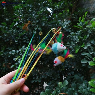 DREAMFOREST Cat Toys Funny Stick Com Sino Bonitinho mouse Toy Para Gatinhos Brincando De Brincar De Gato Suprimentos R5T2