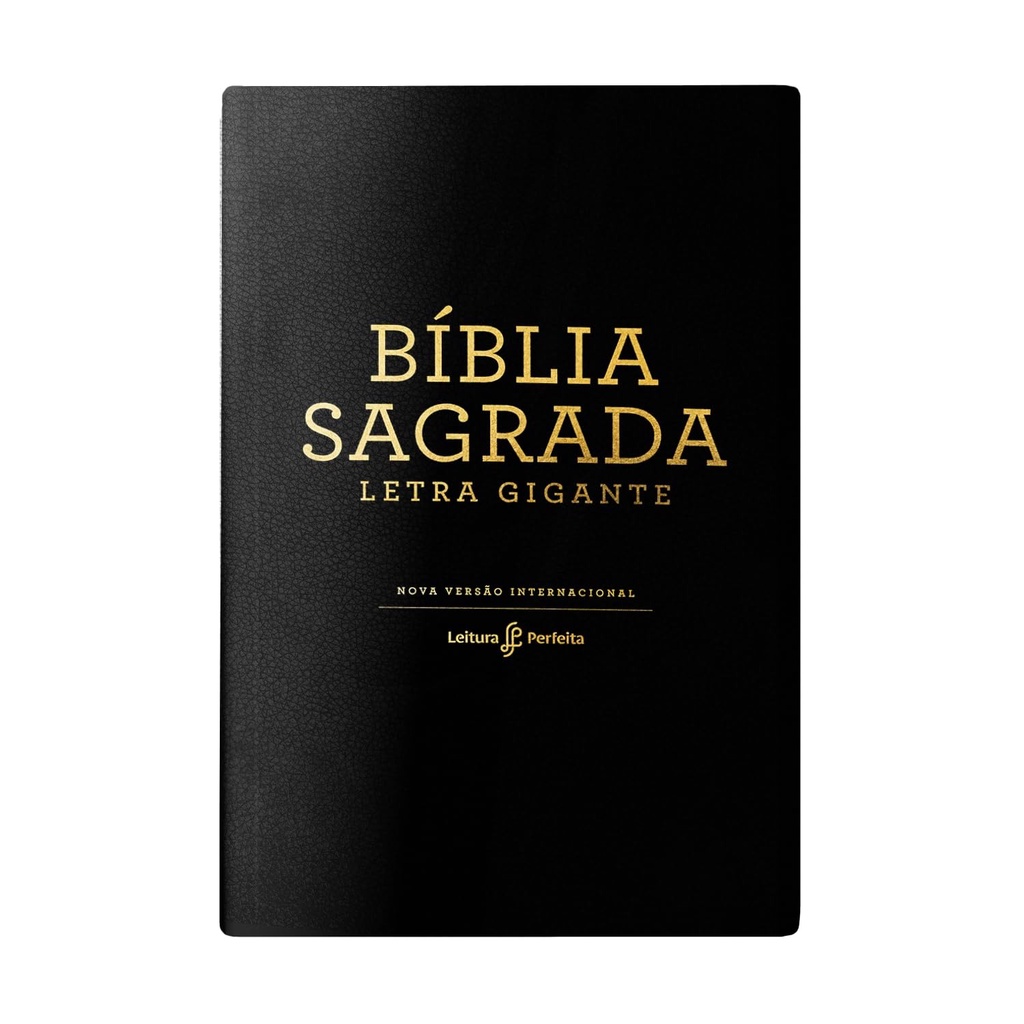 Bíblia Sagrada NVI | Letra Gigante | Leitura Perfeita | Luxo Preta em Oferta na Shopee