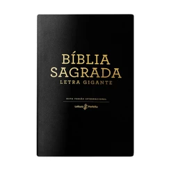 Bíblia Sagrada NVI | Letra Gigante | Leitura Perfeita | Luxo Preta