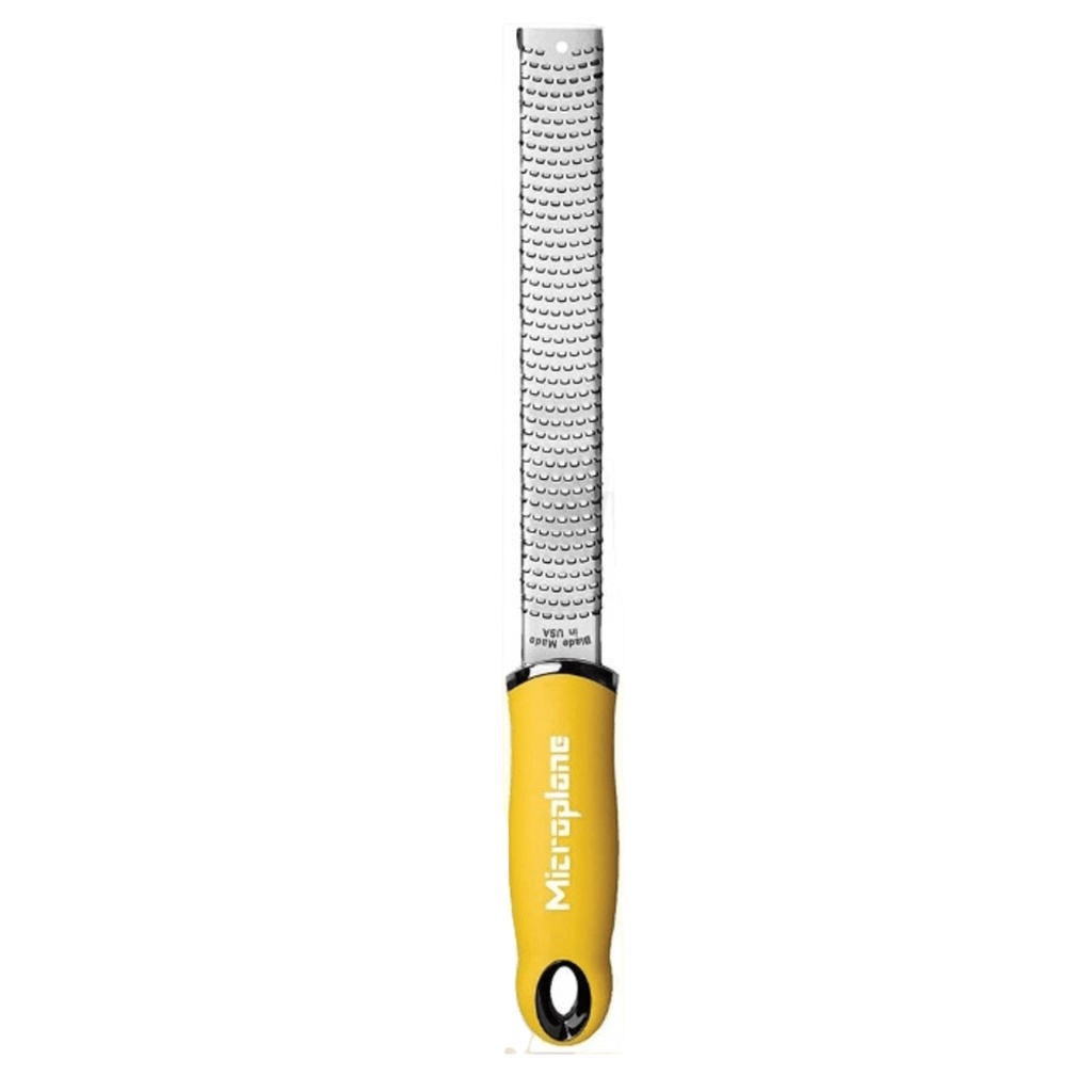 Ralador em Aço Inox Classic Zester Microplane Amarelo em Oferta na Shopee