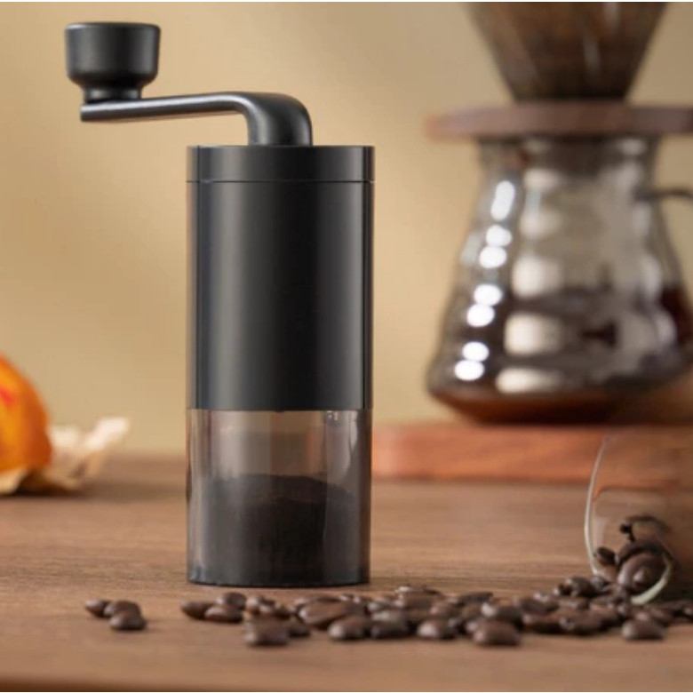 Moedor de Café Manual com Ajuste de Moagem Grosso e Fino - Manivela Prática e Portátil em Oferta na Shopee