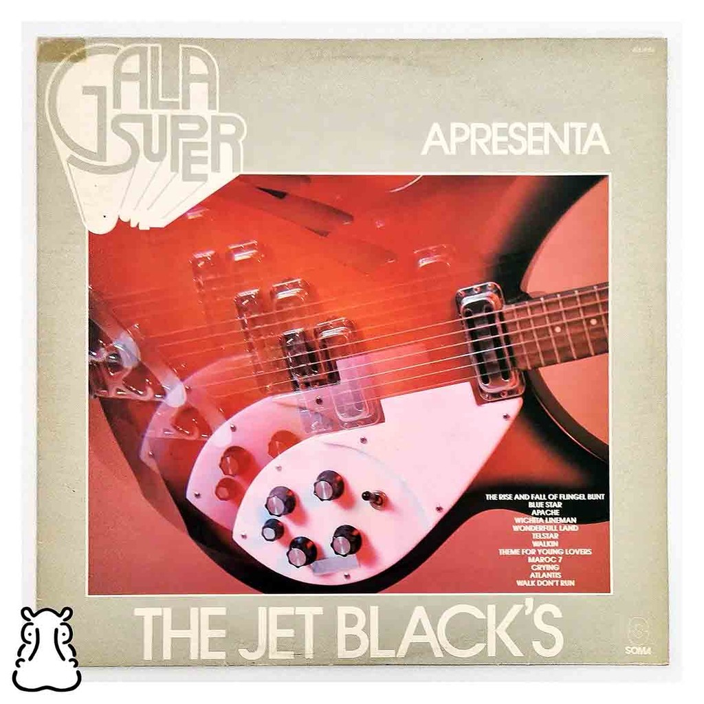 LP Gala Super Apresenta The Jet Blacks - Vinil 1982 - Hm