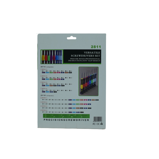 Detalhes do Kit Jogo Chaves Precisão 16 Peças Fenda Torx Philips Pinça