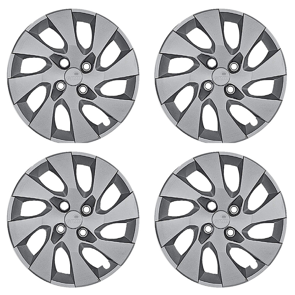 Calota Aro 13" cor Prata Mod Corsa/Classic (Jogo c/ 4 Calotas) Grid - 140CB-PTA-E