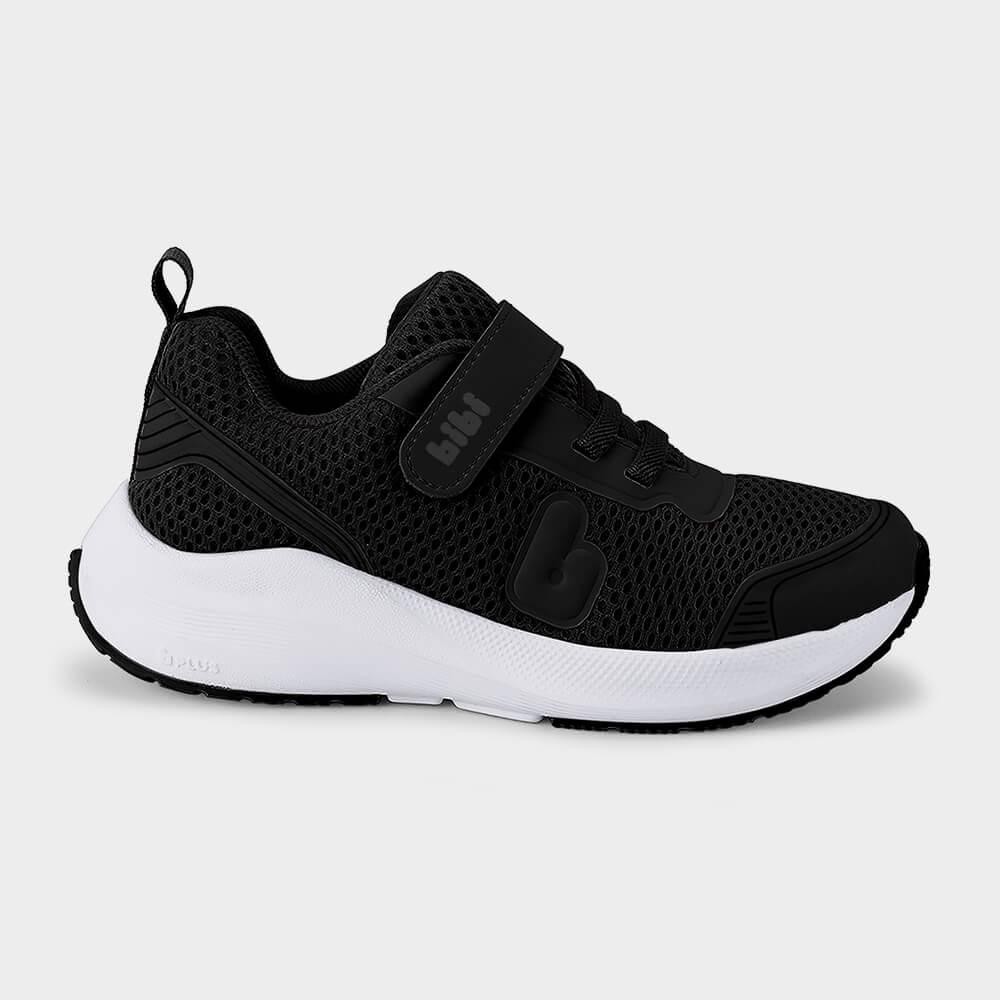 Tênis Infantil Bibi High School Preto com Branco em Oferta na Shopee