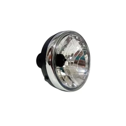 Bloco Optico Farol Titan 2000 CG 125 Aro Cromado Completo 2005 2006 2007 2008 2009 2010 2011 2012 2013