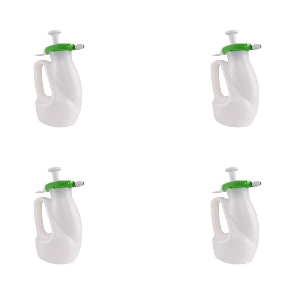 KIT 4 UNIDADES - GUARANY PULVERIZADOR COMPRESSAO PREVIA BRANCO PCP-1P 1,2 LT