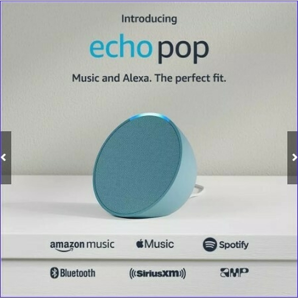 Echo Pop Smart Speaker com Alexa