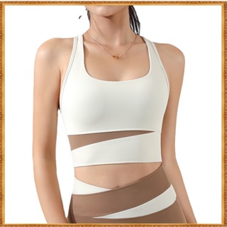 Lululemon sexy yoga Esportes Roupa Interior Com Decote Em u Destacável Almofada De Peito Sutiã À Prova De Choque sp247 em Oferta na Shopee