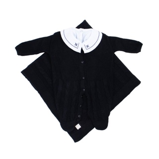 Kit de Maternidade Trançado e Body com Gola Bordada em Oferta na Shopee