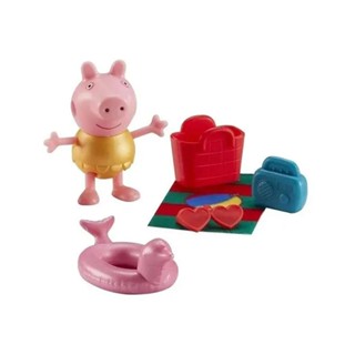 Peppa Pig Com Acessórios de Praia Roupa Amarelo - Sunny