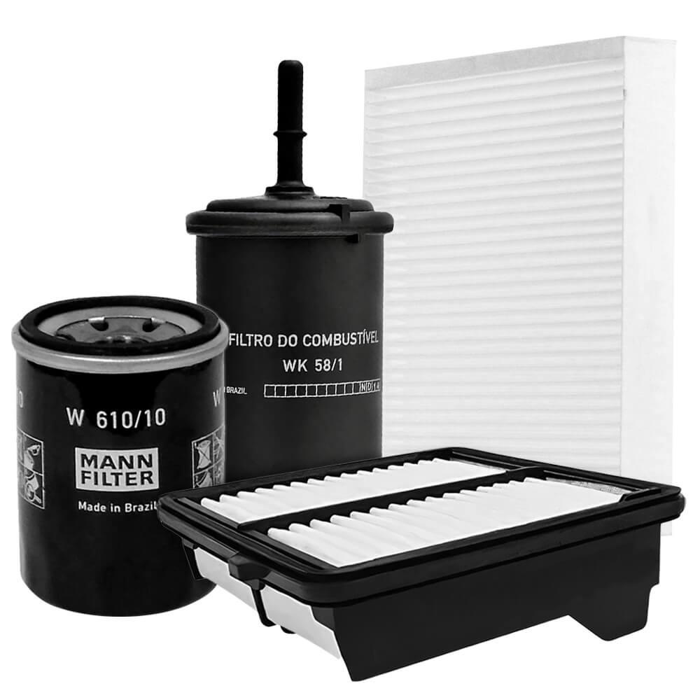Detalhes do Kit Filtro Honda City Fit 2008 A 2022 Mann Filter Sp11072-4