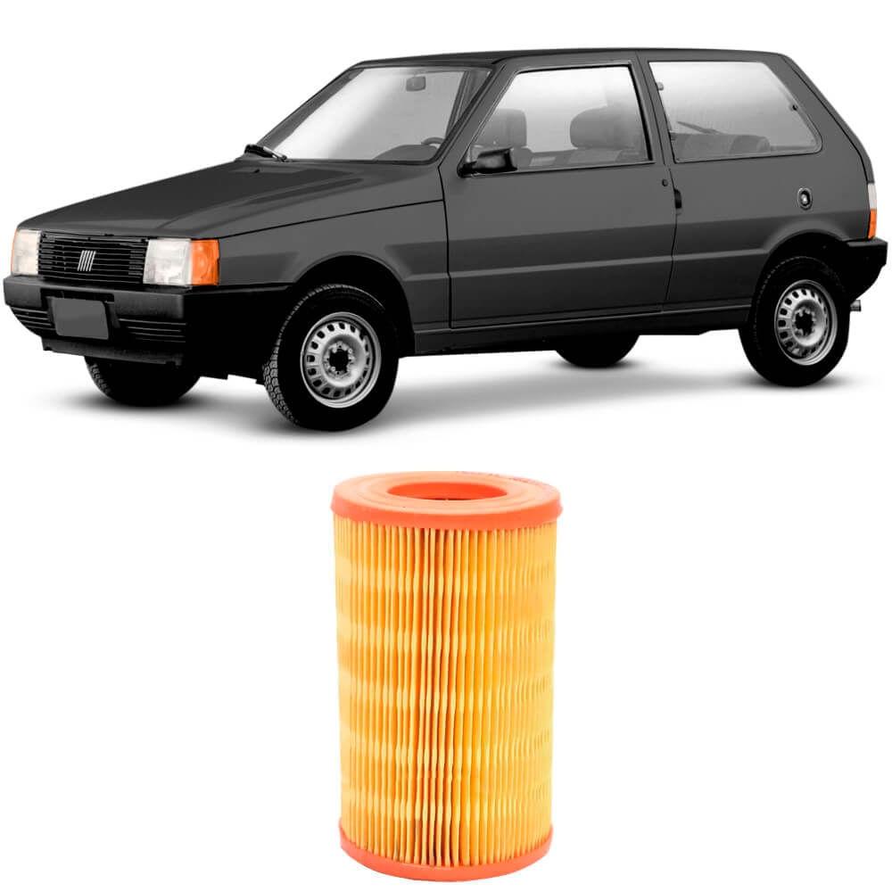 Filtro Ar Fiat Uno 1.3 1989 A 1991 Metal Leve