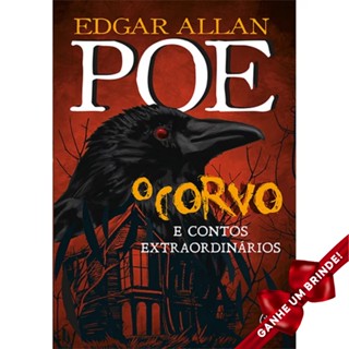 Livro O corvo e outros contos extraordinários Edgar Allan Poe Principis Literatura Inteligência Emocional Auto Ajuda