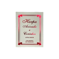 Harpa Avivada e Corinhos | Pequena | Letra Média | Brochura | Tradicional Branca