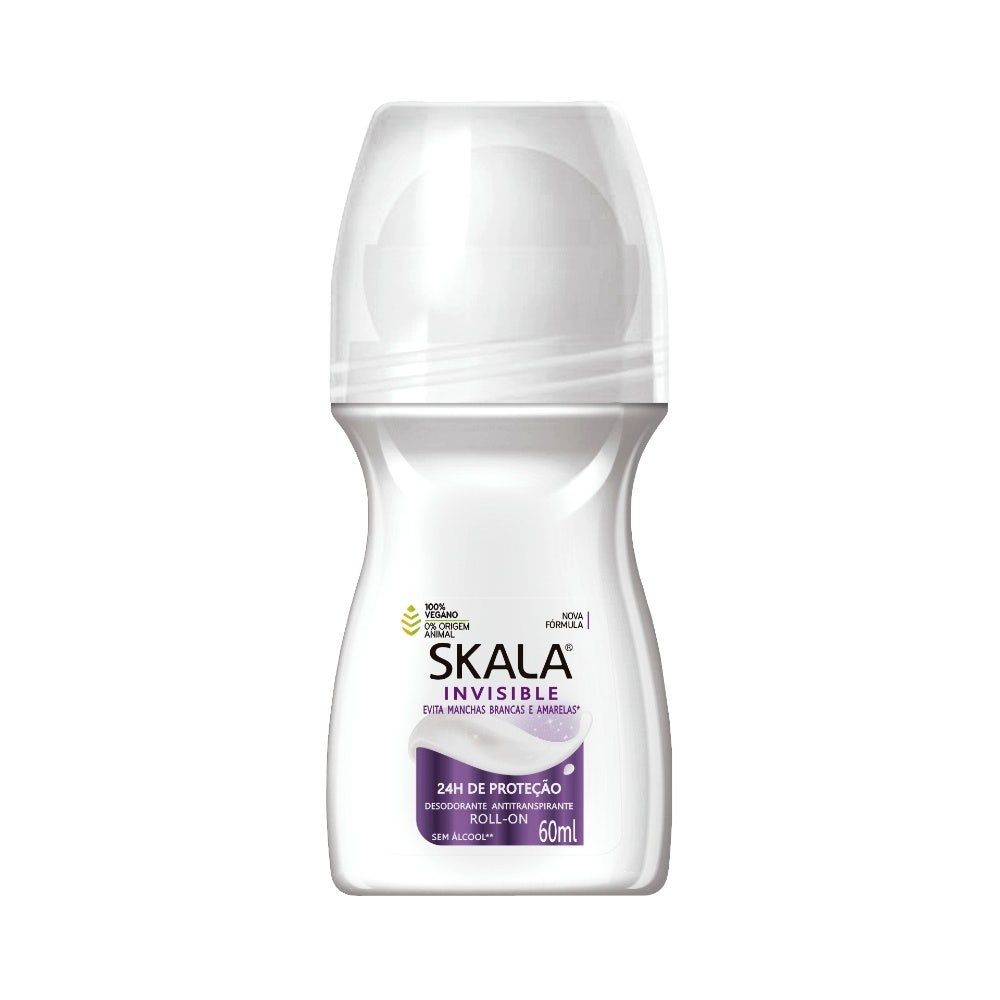 Desodorante Roll On Skala Invisible 60ml