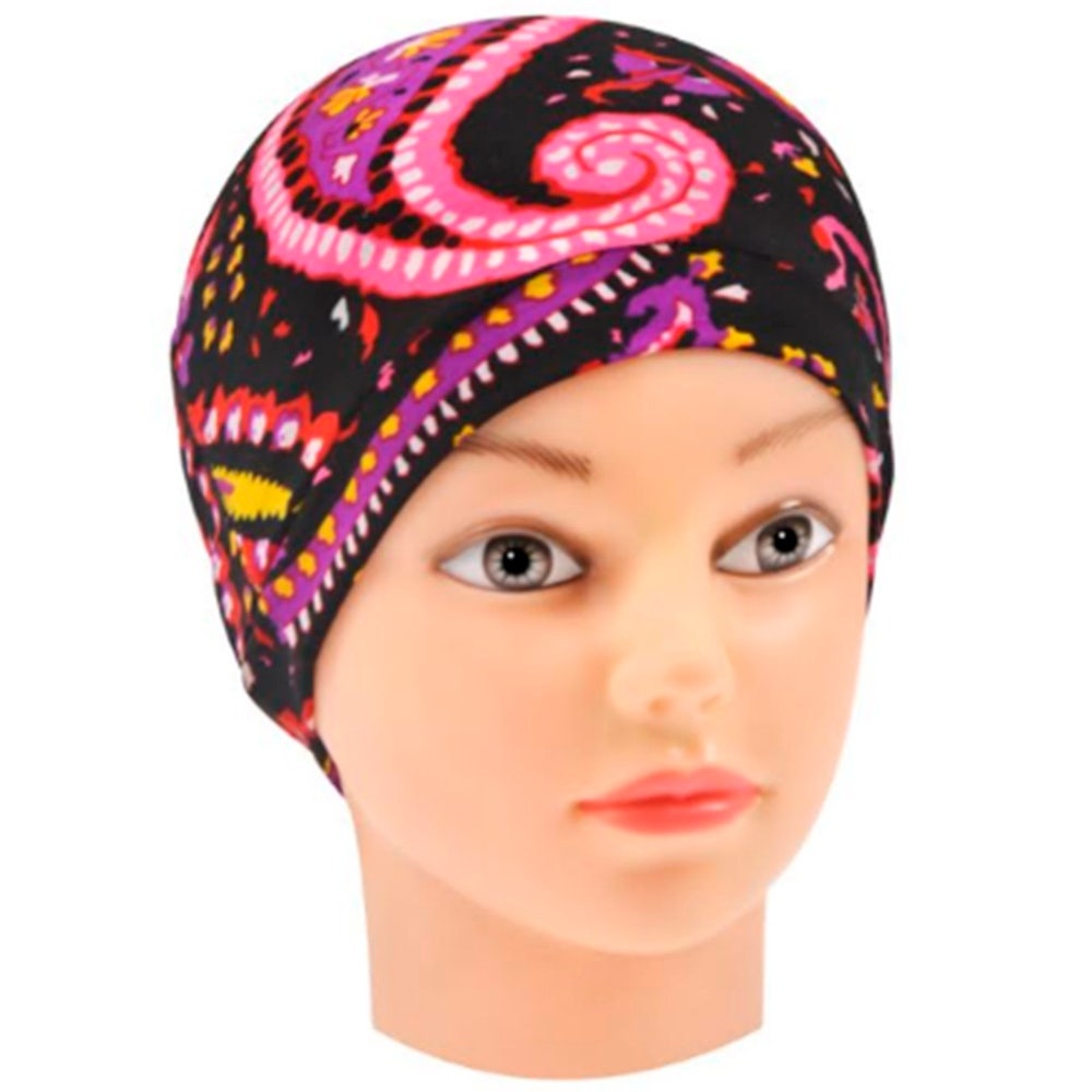 Touca Santa Clara Nero Estampada Com Barra 1Un em Oferta na Shopee