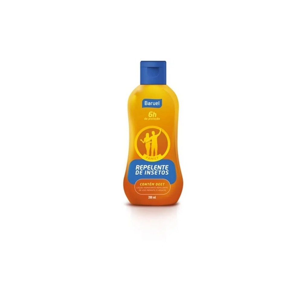 Repelente Baruel Loção Family 200ml 6 Horas em Oferta na Shopee