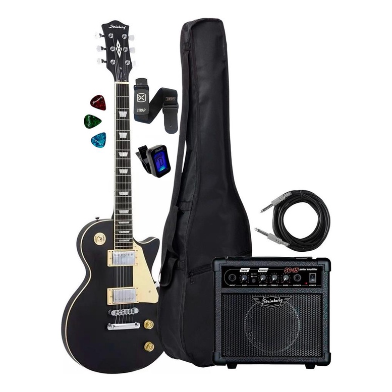 Guitarra Preta Fosca: Onde Comprar | BuscaProdutos