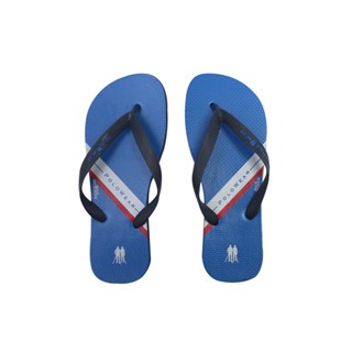 Chinelo Masculino Tira Faixa Colorida Polo Wear Azul Médio