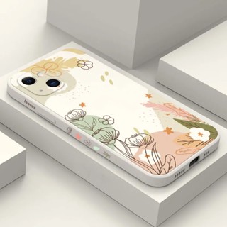 Capa Para Samsung Galaxy A32 A13 A23 A33 A53 A73 A14 A34 A54 A52 A52S A72 A51 A71 Luxo Retro Galhos Flor Salgueiro Macio SIlicone À Prova De Choque