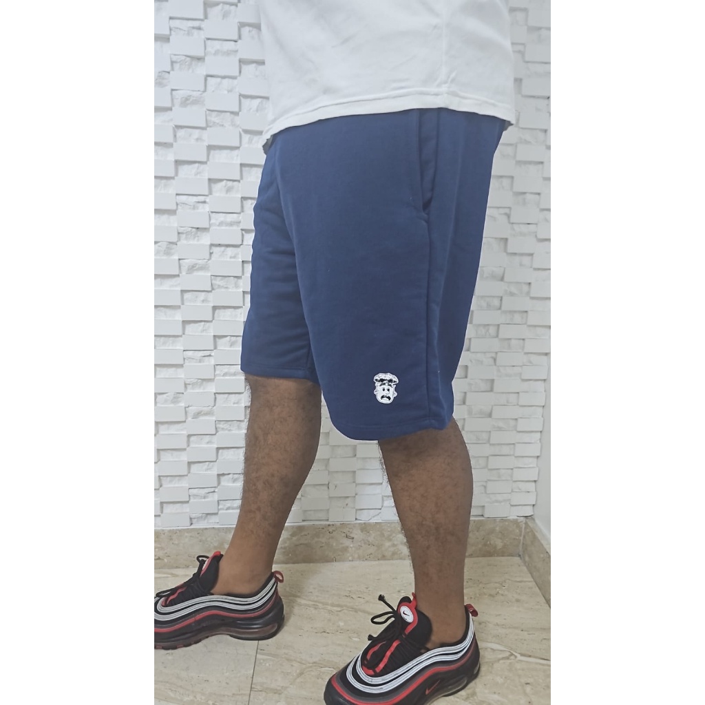 BERMUDA De Moletom Masculina Estilo: Casual e Esporte