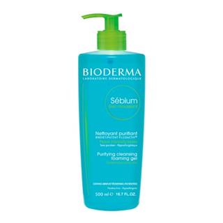 Sébium Gel Moussant Bioderma Gel de Limpeza Facial com 500ml