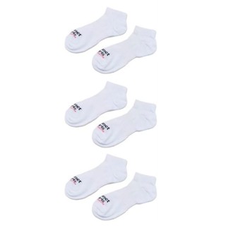 Kit 3 Pares Meia Cano Curto Planet Girls Branco