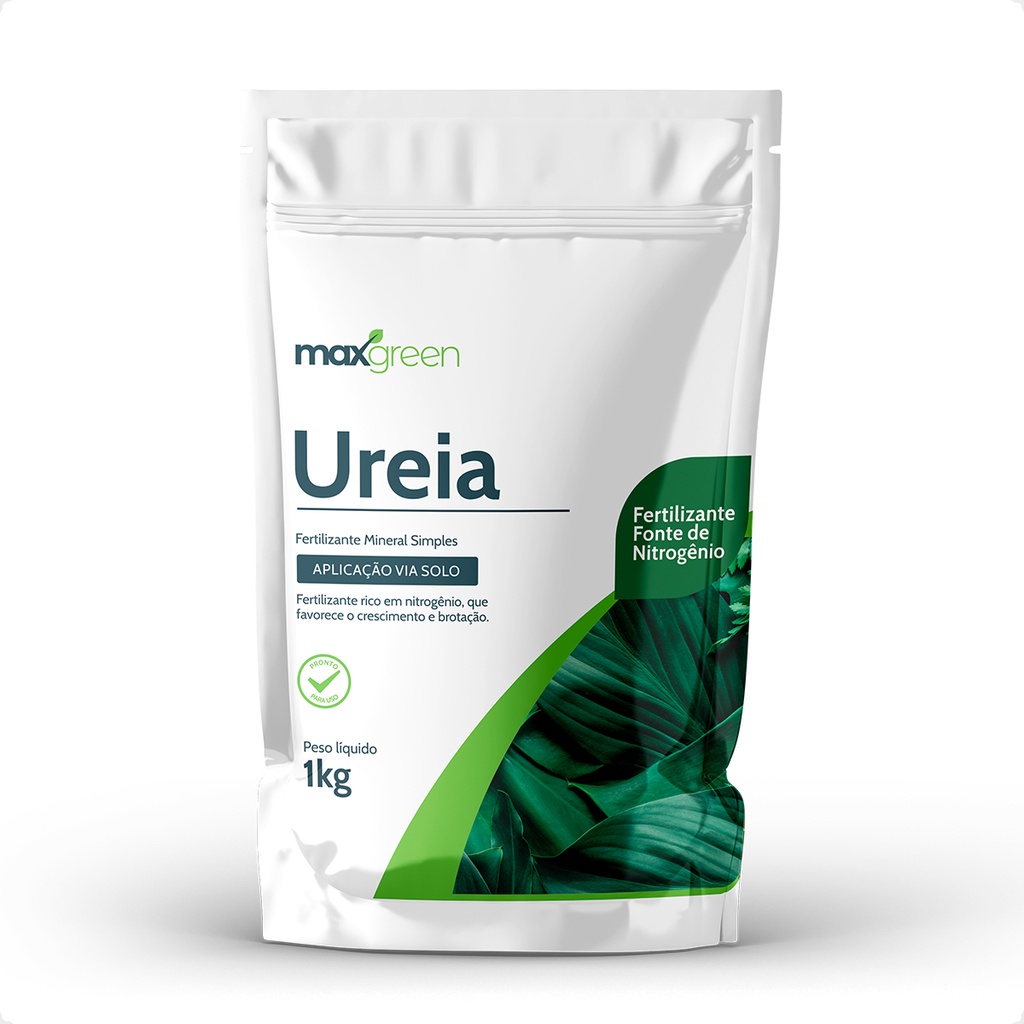 Fertilizante Mineral Ureia MaxGreen - 1Kg - Home & Living