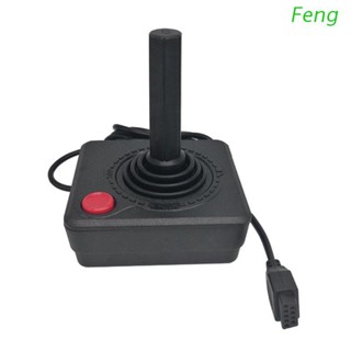Feng Ruitroliker Controlador de joystick clássico retro Gamepad 2600 Atari Sistema de console preto