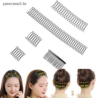 { YAN2 } Tiara De Cabelo Quebrado Invisível Adulto Ferramentas De Rolo Curva Faixas De Inserção Fixa Pente Acessórios De Estilo Profissional Mulheres yancrane2 . br