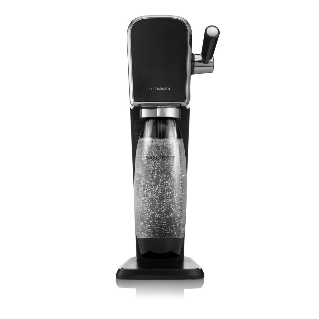 Máquina para Gaseificar Água ART Sodastream Preta em Oferta na Shopee