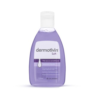 Dermotivin Soft Sabonete Líquido para Pele Seca ou Sensibilizada 120ml
