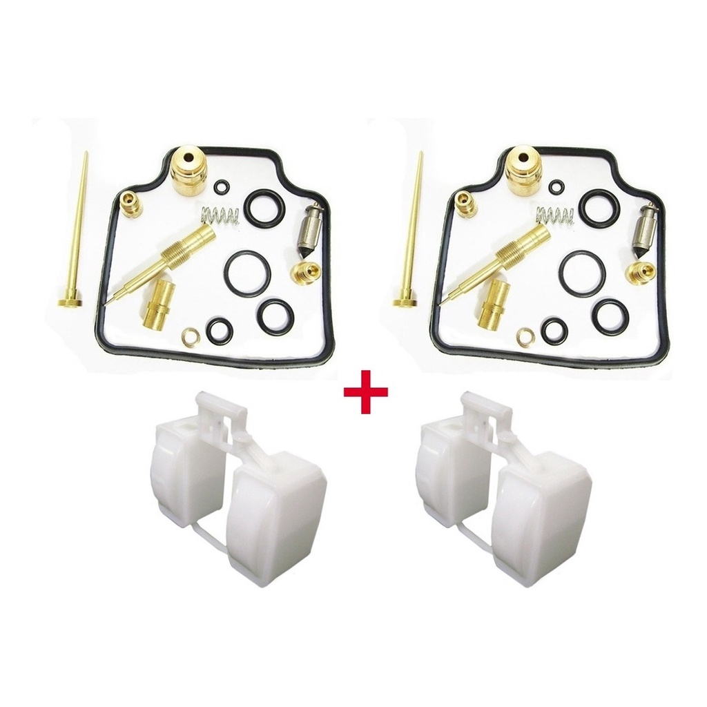 Reparo Carburador + Boia Moto Honda Cbr 450 Sr Par