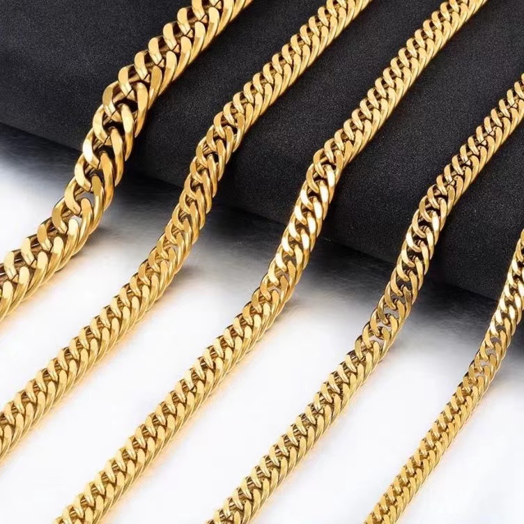 Banhado a Ouro Corrente Grumet 10 Milímetros banhados a Ouro 18k Premium / Le Bijoux Banhado A Ouro 18k / Banho Triplo I