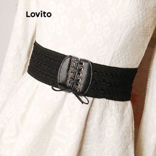 Lovito Shapewear Casual De Espartilho Liso Para Mulheres LNE40516