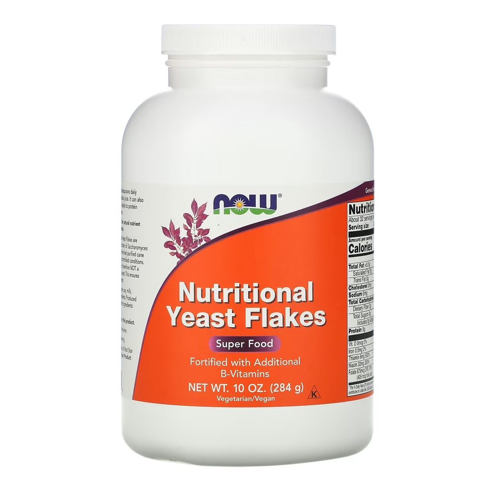 Levedura Nutricional+Vitamina B Now Foods 284g Importado - Health